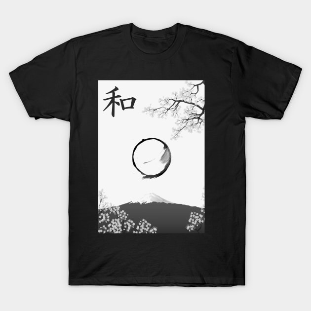 Zen rising T-Shirt by poeelectronica